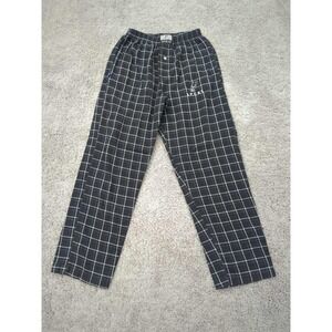 San Antonio Spurs Pajama‎ Pants Mens S Waist: 25" Black Plaid NBA Concepts Sport